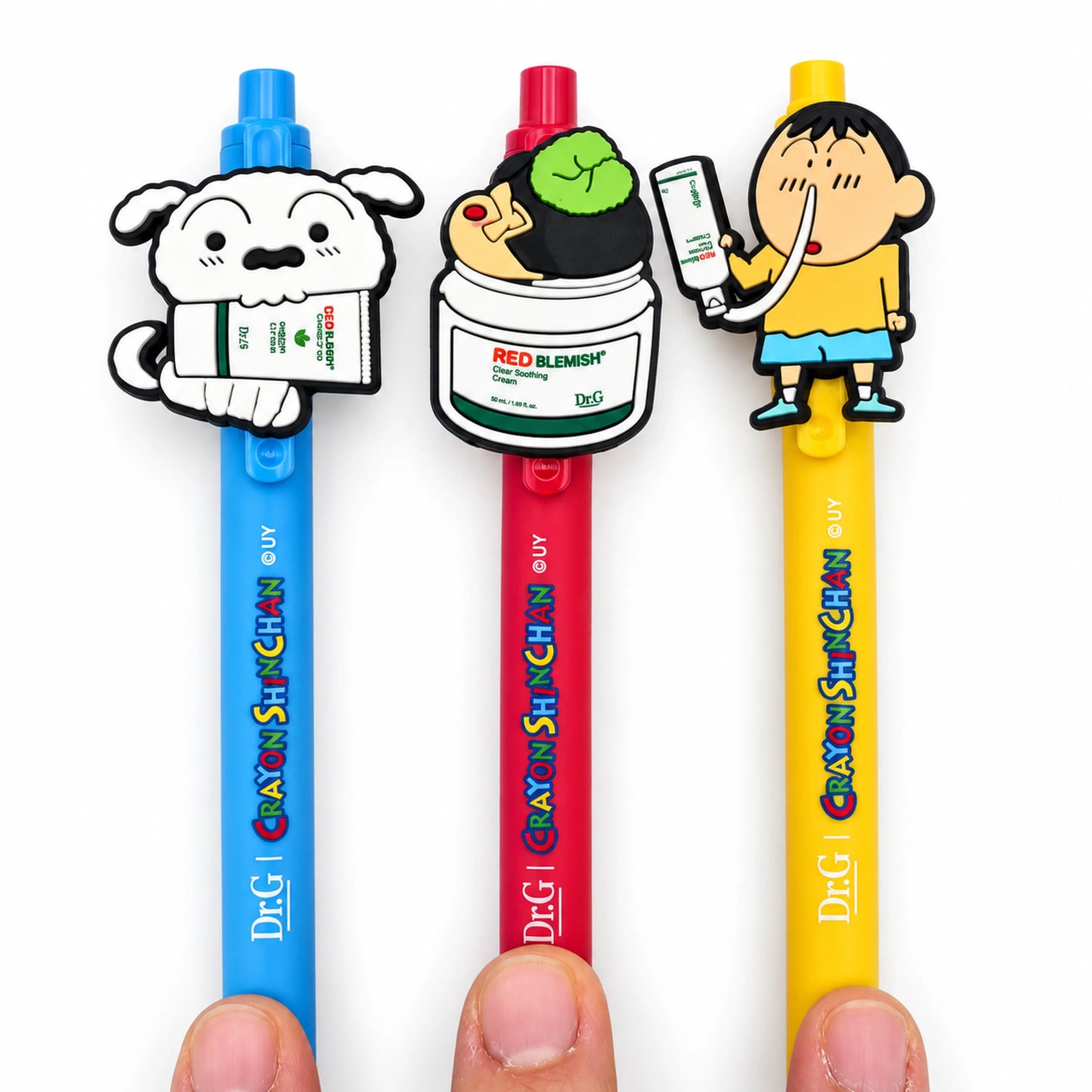 캐릭터 콜라보 실리콘 볼펜 실제 제작 이미지 1