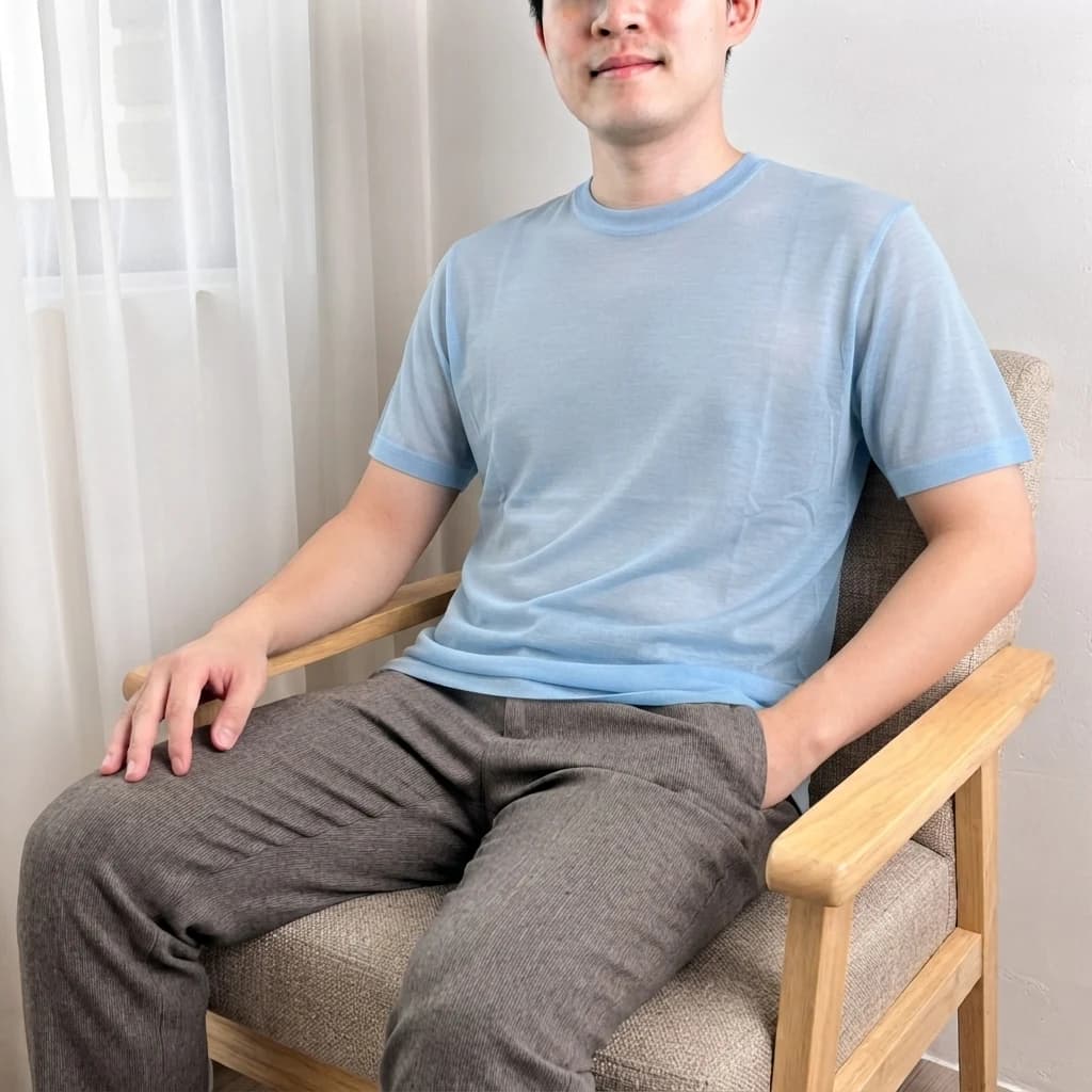 30수 티셔츠 (얇은 두께) 19가지 컬러 · 제작 참고 이미지