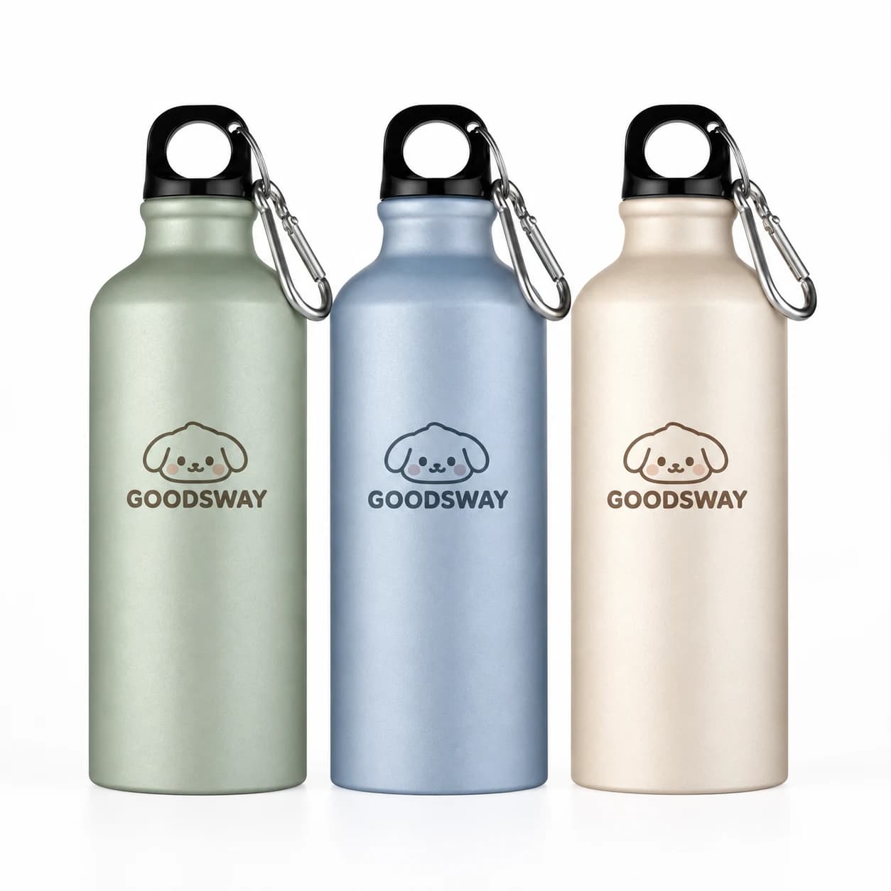 알루미늄 스포츠 물병 500ml 제작 (키링포함) · 제작 참고 이미지