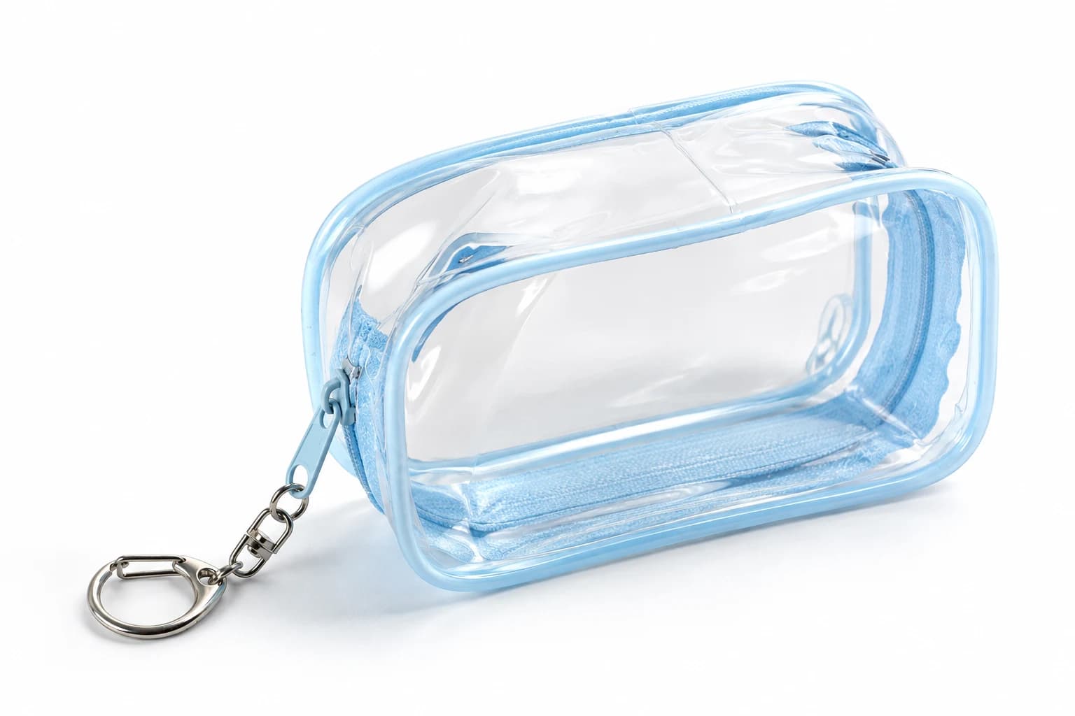 PVC 투명 지퍼 수납 파우치 제품 참고 이미지