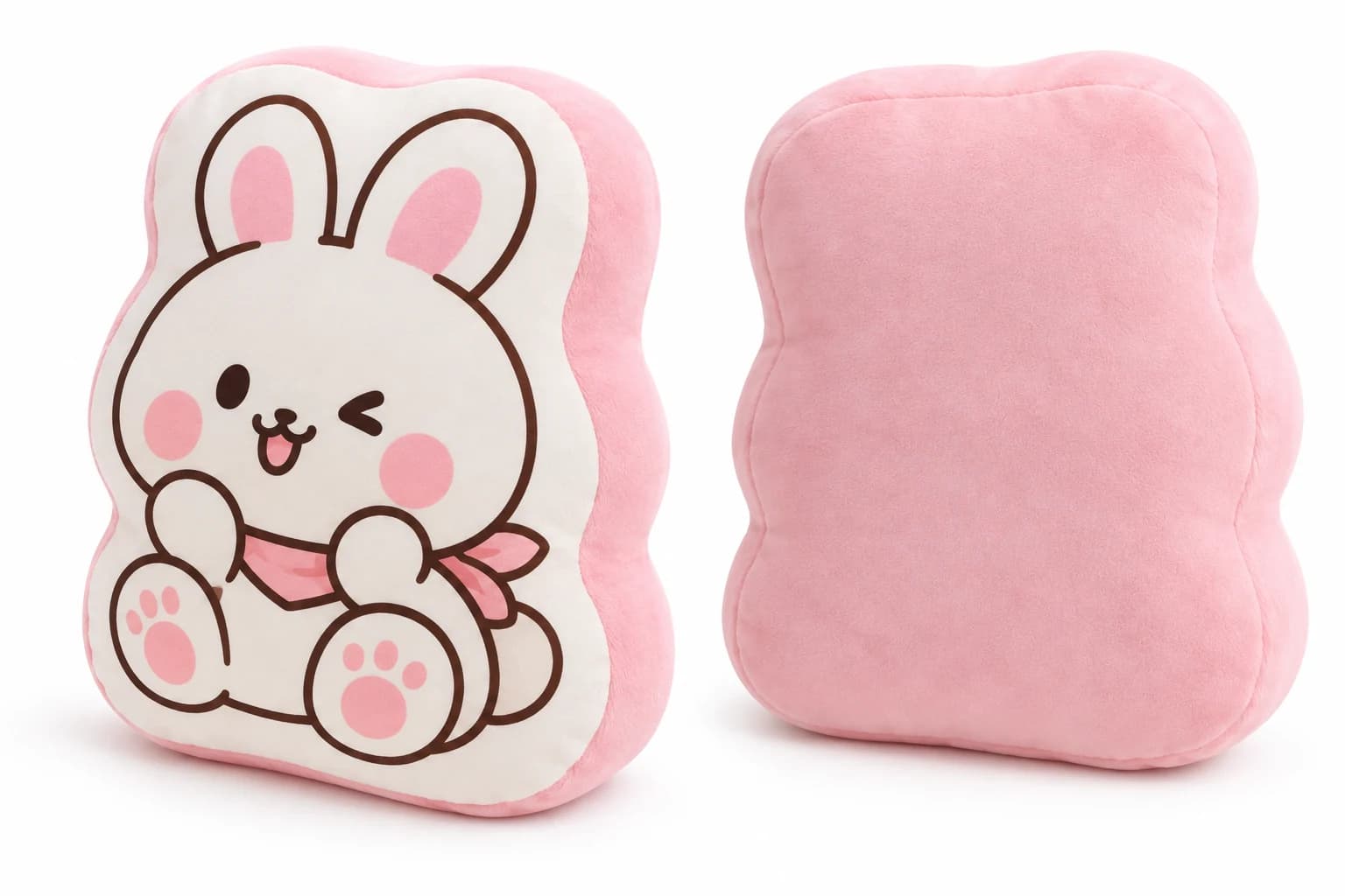 극세사 인형 보더 쿠션 · 제작 참고 이미지
