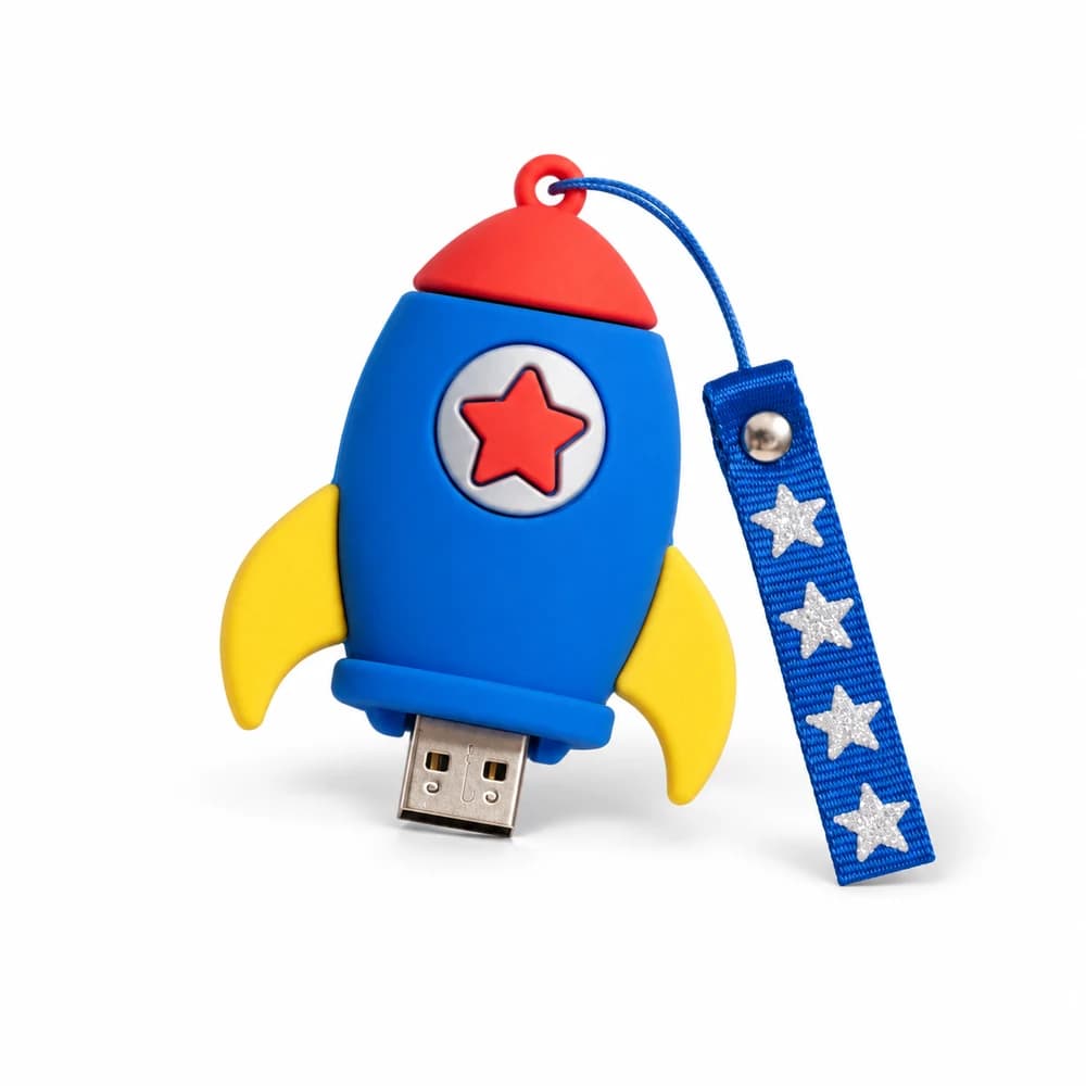 소프트 PVC 캐릭터 USB 커버 · 제작 참고 이미지