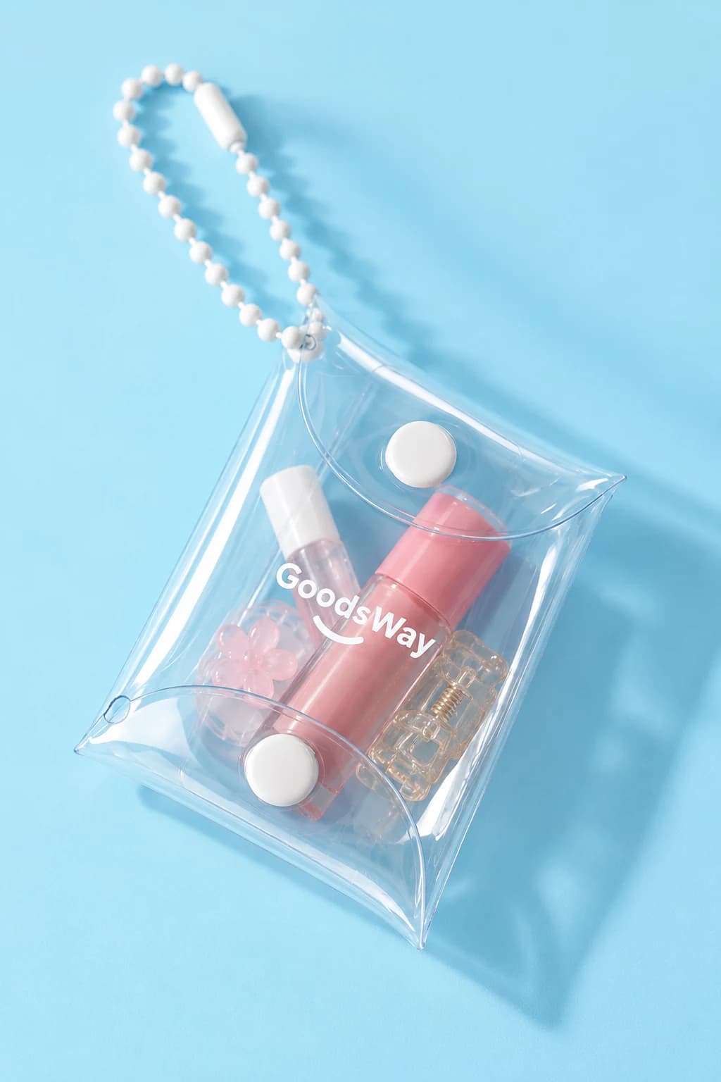 PVC 미니 파우치 제작 제품 참고 이미지